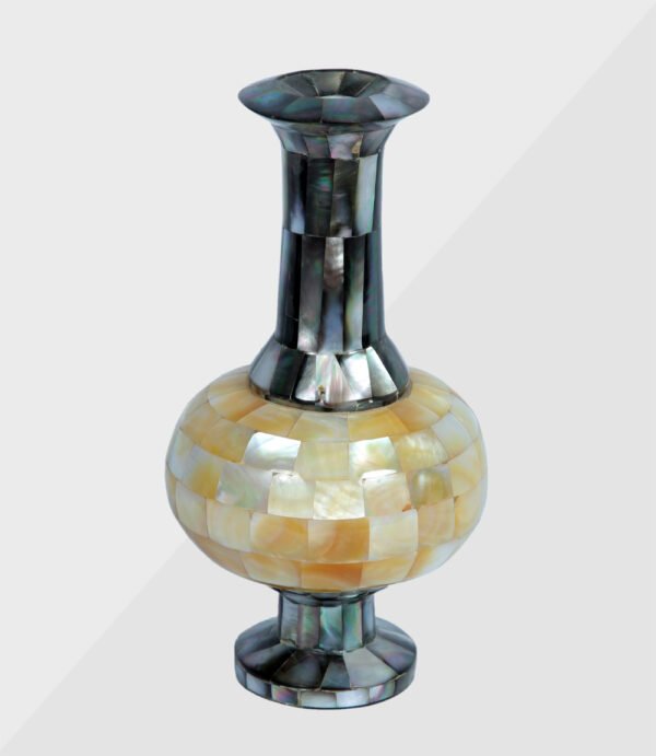 Marble Inlay Flower Vase