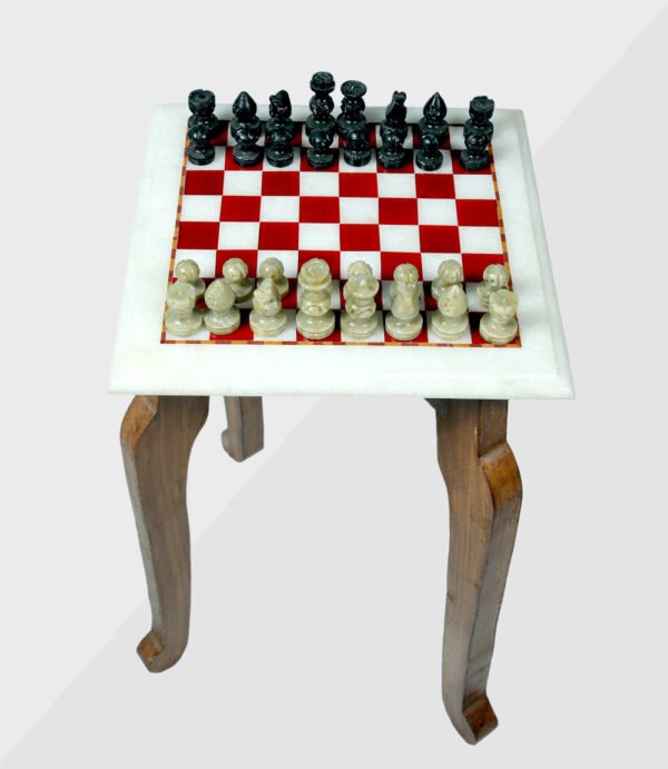 Marble Inlay Chess Board