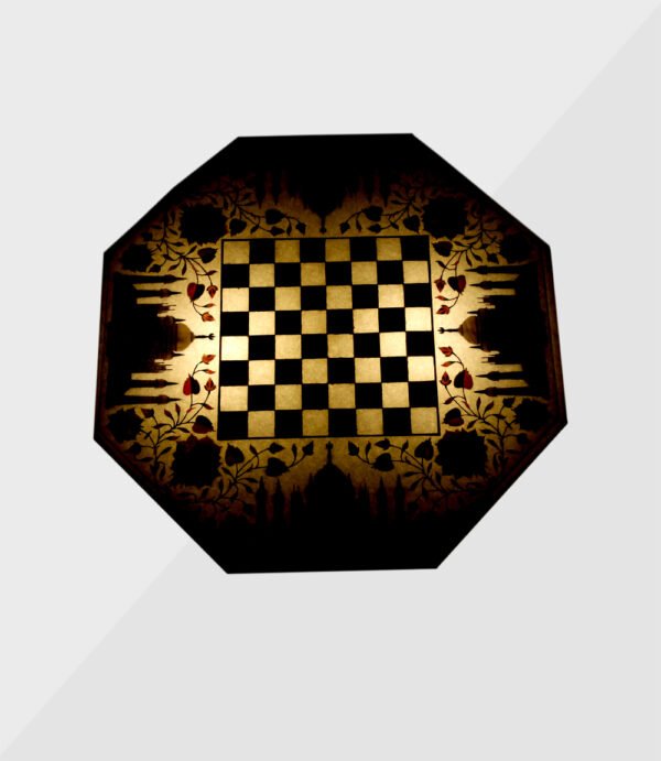 Marble Inlay Chess Board