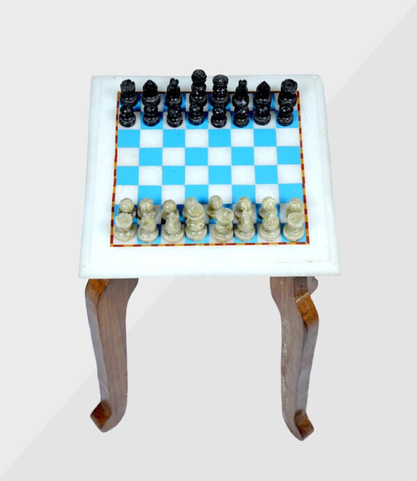 Marble Inlay Chess Board