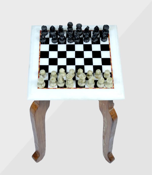 Marble Inlay Chess Board